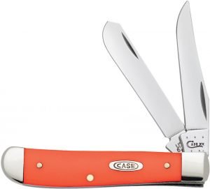 Case Cutlery Mini Trapper Orange Synthetic