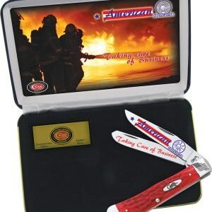 Case Cutlery American Firefighter Gift Set