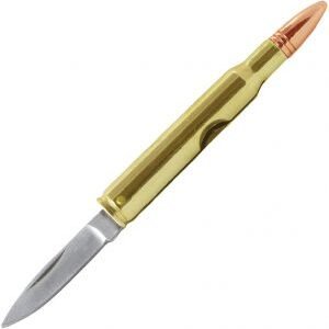 Caliber Gourmet Bullet Pocket Knife (1.5″)