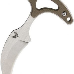 Combat Ready Neck Knife Black G10 (2.63″)