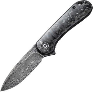Civivi Elementum Linerlock Knife Damascus (3″)