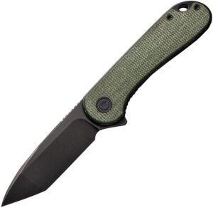 Civivi Elementum Linerlock Green Micarta (3″)
