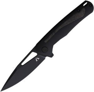 CMB Made Knives Spear Framelock Black CF (3.75″)