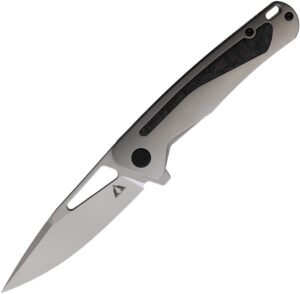 CMB Made Knives Spear Framelock Gray CF (3.75″)