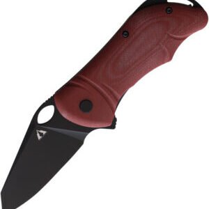 CMB Made Knives Hippo Linerlock D2 Red (3″)