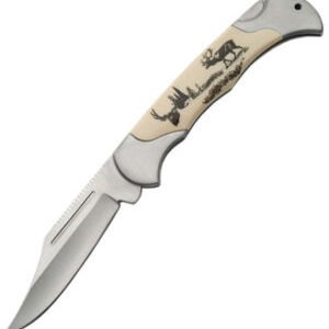 China Made Deer Lockback (3.13″)