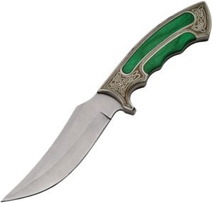 Rite Edge Silver & Green Fancy Bowie (5″)
