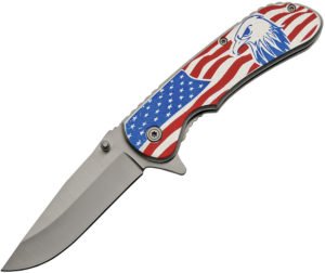 Rite Edge Eagle/Flag Linerlock A/O (3.5″)