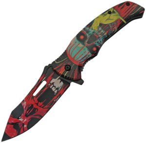 China Made Cat Eye Linerlock Red (3.75″)