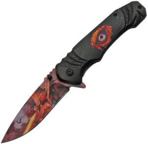 China Made Dragon Eye Linerlock (3.5″)