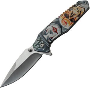 China Made Skull Linerlock (3″)