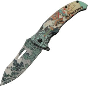 China Made Forest Samurai Linerlock A/O (3.75″)