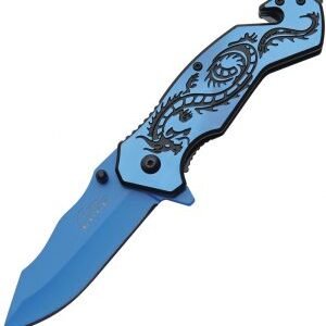 Rite Edge Flying Dragon Linerlock Blue (3.5″)