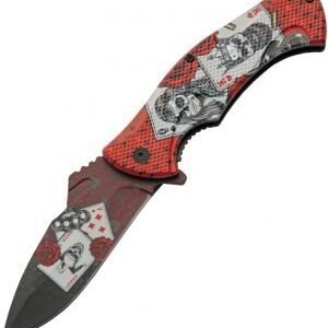 China Made Four Card Linerlock A/O (4″)