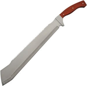 China Made Saw Back Forest Machete (17.5″)