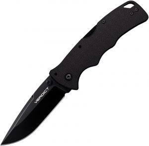Cold Steel Verdict Lockback Black (3″)