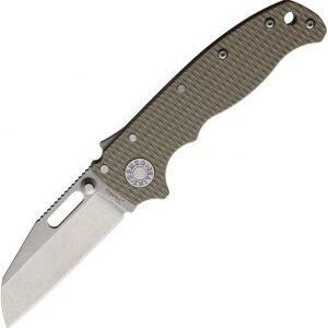 Demko AD 20.5 Shark Lock Knife S35VN Tan (3″)