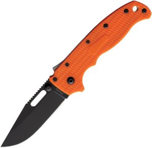Demko AD 20.5 Shark-Lock Knife Orange DLC (3″)