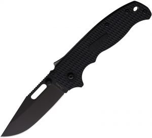 Demko AD 20.5 Shark Lock Knife Black DLC (3″)