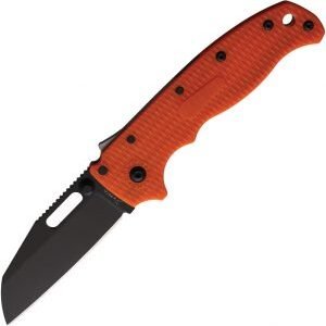 Demko AD 20.5 Shark Lock Knife Orange DLC D2 (3″)