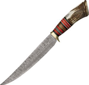 Damascus Crown Bowie (10″)