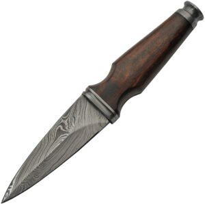 Damascus Sgian Dubh Damascus (4.5″)