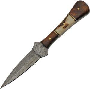 Damascus Baby Boot Dagger (3.5″)