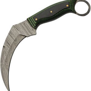 Damascus Tree Ridge Karambit (5″)