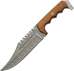 Damascus Stitch Back Hunter (6.75″)