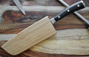Dragon by Apogee Magnetic Bamboo Santoku Sheath