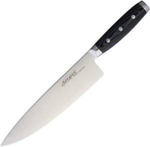 Dragon Apogee Chefs Knife Black Micarta (9″)