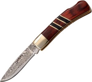 Elk Ridge Lockback Knife Brown/Black (2.25″)