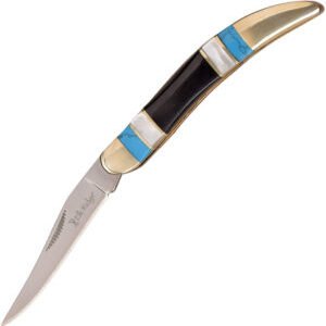 Elk Ridge Toothpick Knife MOP Black/Blue