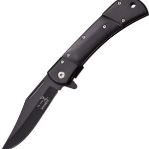 Elk Ridge Classic A/O Knife Black (3.75″)