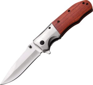 Elk Ridge Linerlock A/O Knife Red Maple(3.5″)