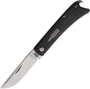 Esnyx Beer Buster Jr. Knife Black Micarta (2.63″)