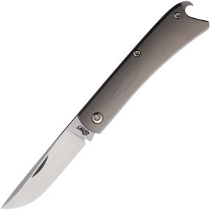 Esnyx Beer Buster Jr. Knife Gray Titanium (2.63″)