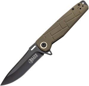 Elite Tactical Tactical Linerlock Tan (3.5″)