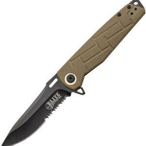 Elite Tactical Tactical Linerlock Tan (3.5″)