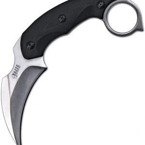 Elk Ridge Fixed Blade Knife Black Wood(3.5″)