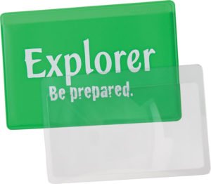 Explorer Credit Card Magnifier Lens