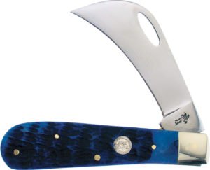 Frost Cutlery Hawkeye Blue Bone (3″)