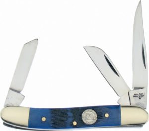 Frost Cutlery Range Rider Blue Bone