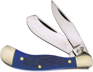 Frost Cutlery Baby Saddlehorn Blue Bone