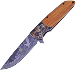 Frost Cutlery Wildlife Linerlock A/O Eagle (3.75″)