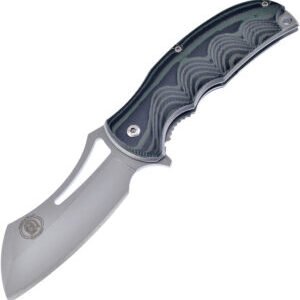 Frost Cutlery Linerlock A/O Green Micarta (3.5″)