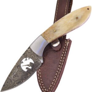 Frost Cutlery Damascus Duck Bowie (3.75″)
