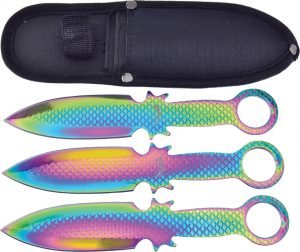 Frost Cutlery Three Piece Thrower Set Spec (3.63″)