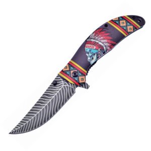 Frost Cutlery Linerlock A/O Black (3.5″)