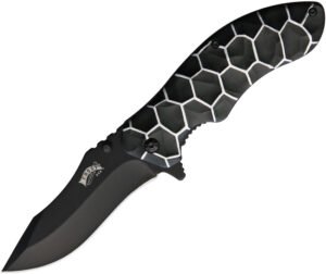 Frost Cutlery Matrix Linerlock A/O Black (3.5″)